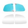 Set of 4 Wide-Angle Anti-Glare Rearview Mirrors for Tesla Model 3 & Y