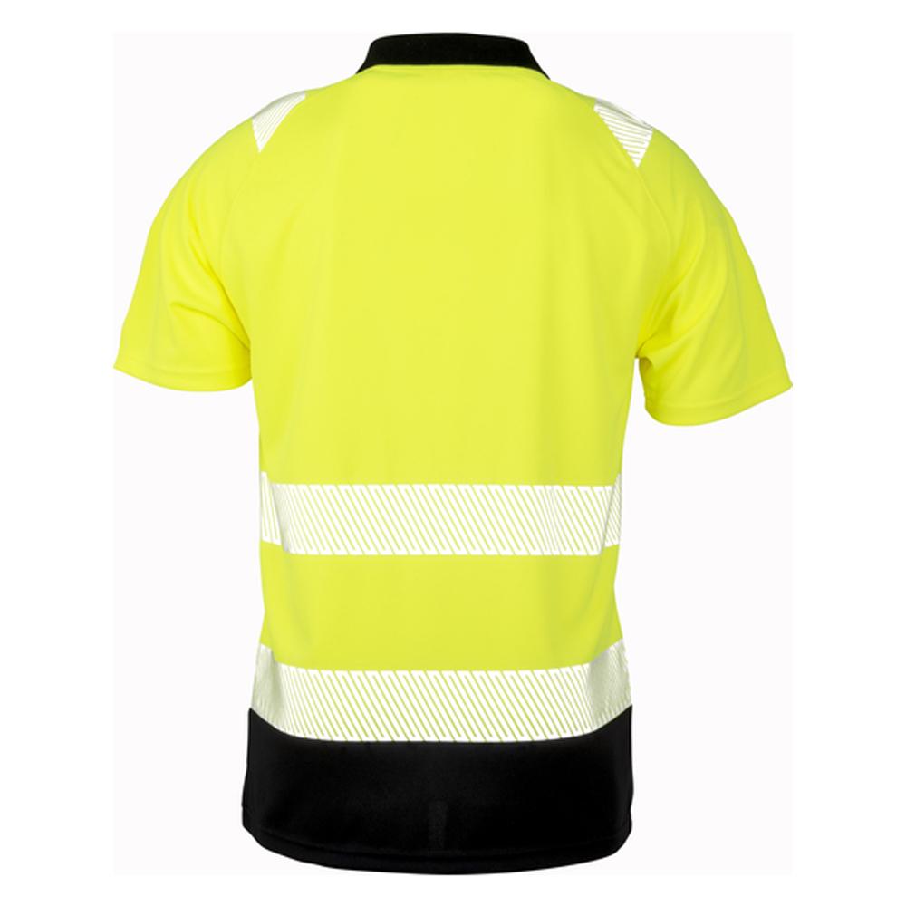 Result Genuine Recycled Mens Hi-Vis Polo Shirt