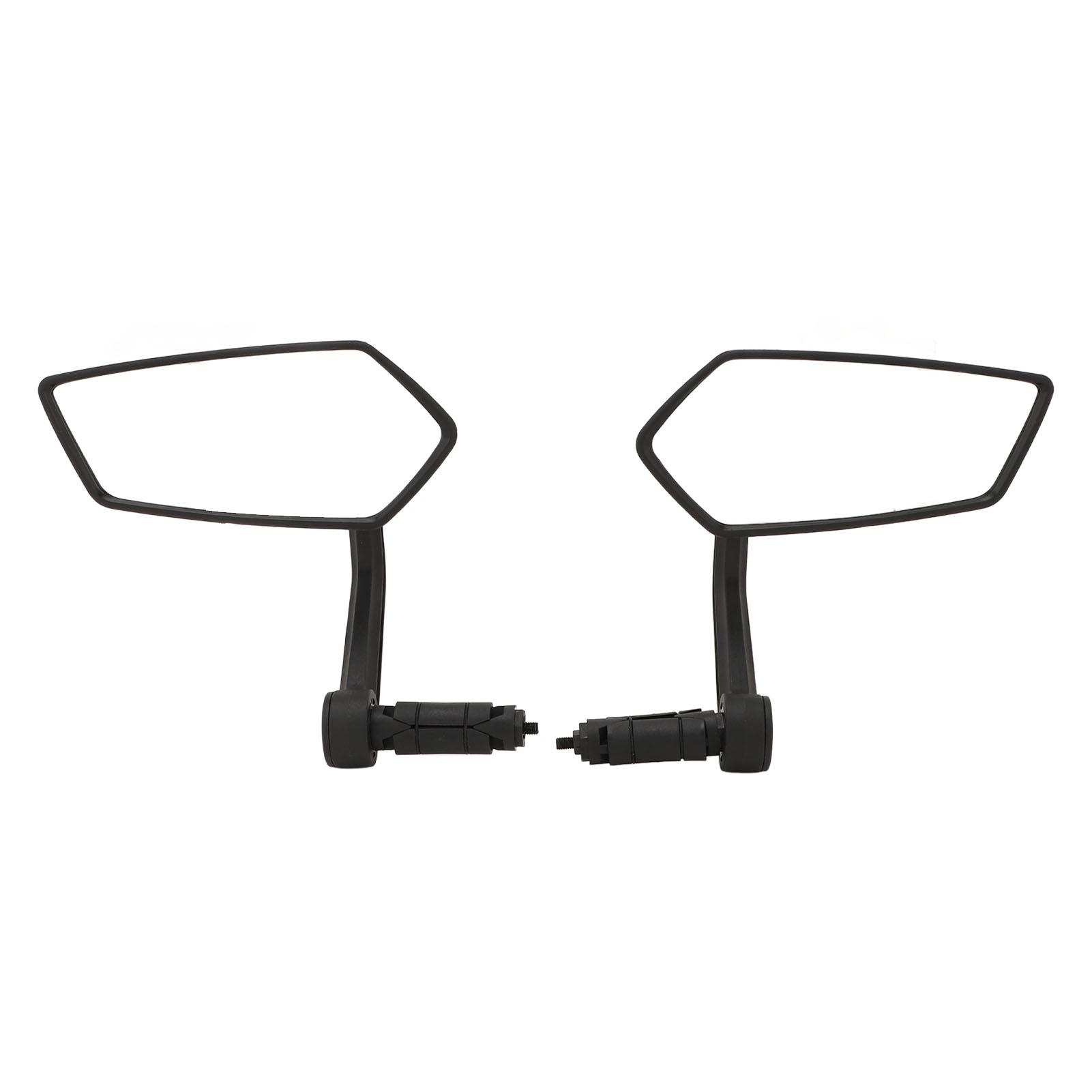 

Handlebar Bike Mirror Anti Shaking ABS 360 degrees Rotatable Electric Bike Cycling Rearview Mirror