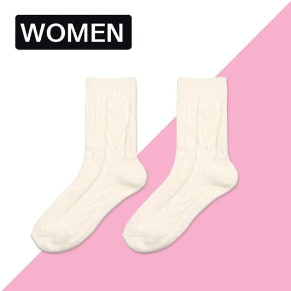 Unbiday Women s Winter Sleep Socks - Ivory ivory