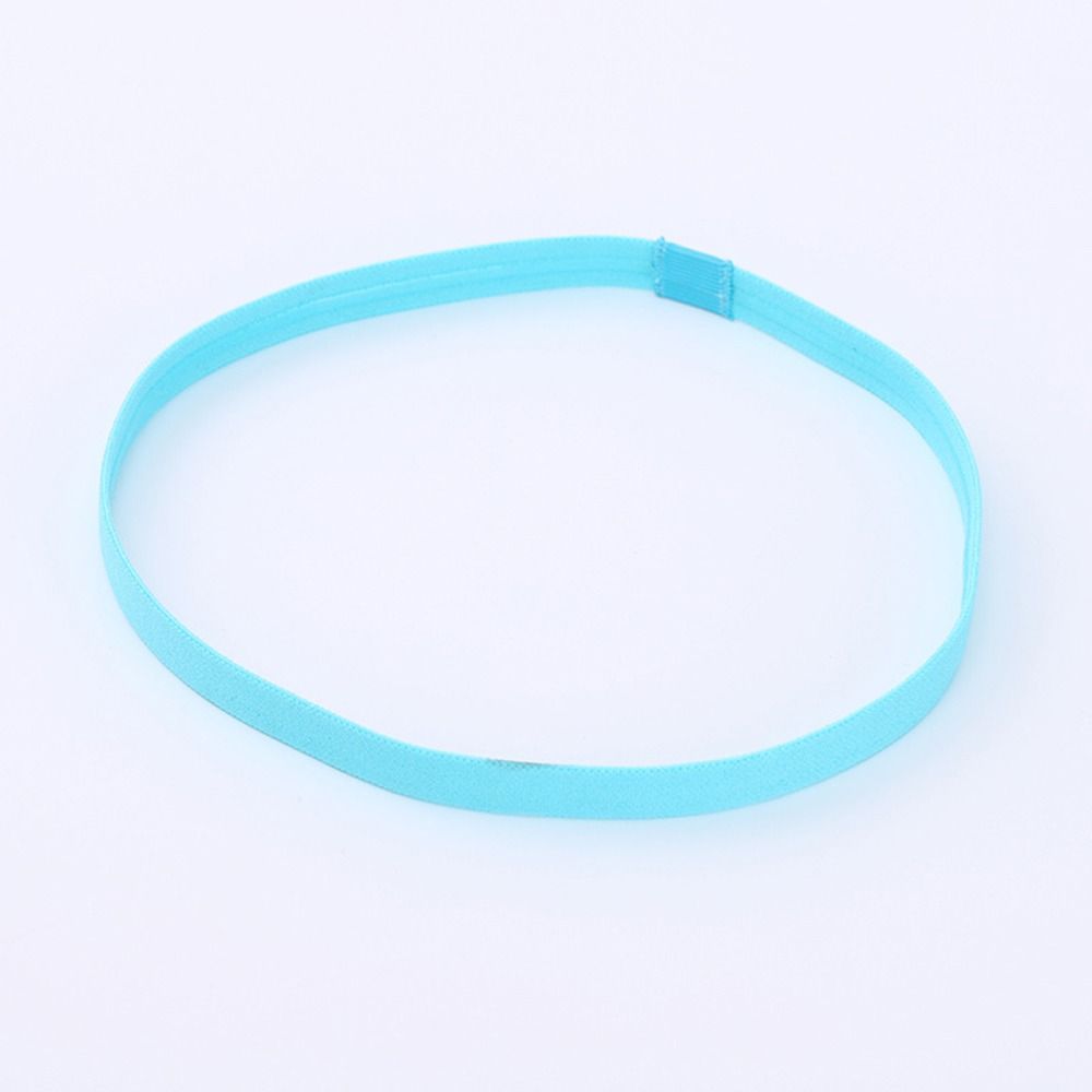 Headband Fitness Headband Sport Headband Yoga Hair Band Silicone Sweat Guide Hair Band