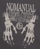 Nomaenyueol Skeleton Hands T-Shirt - Charcoal