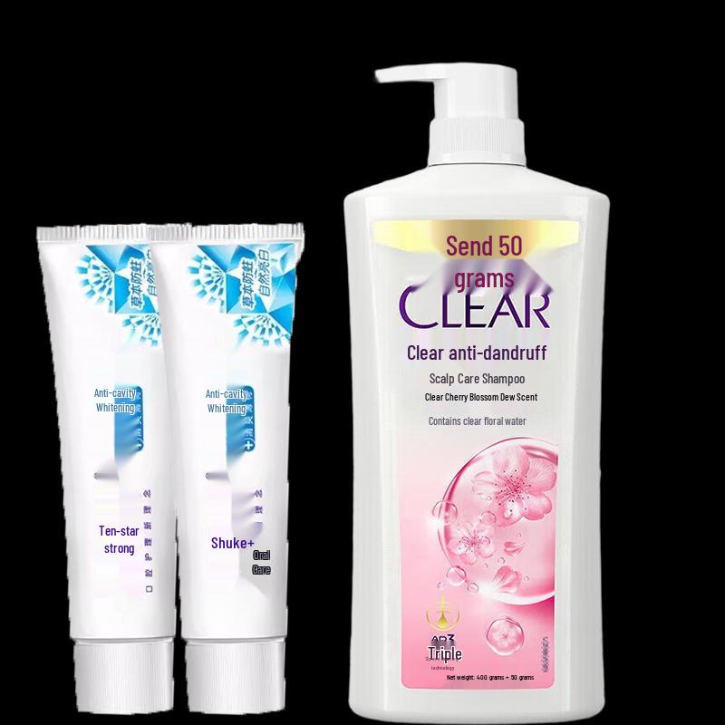 

Saky Toothpaste & CLEAR Shampoo Care Bundle