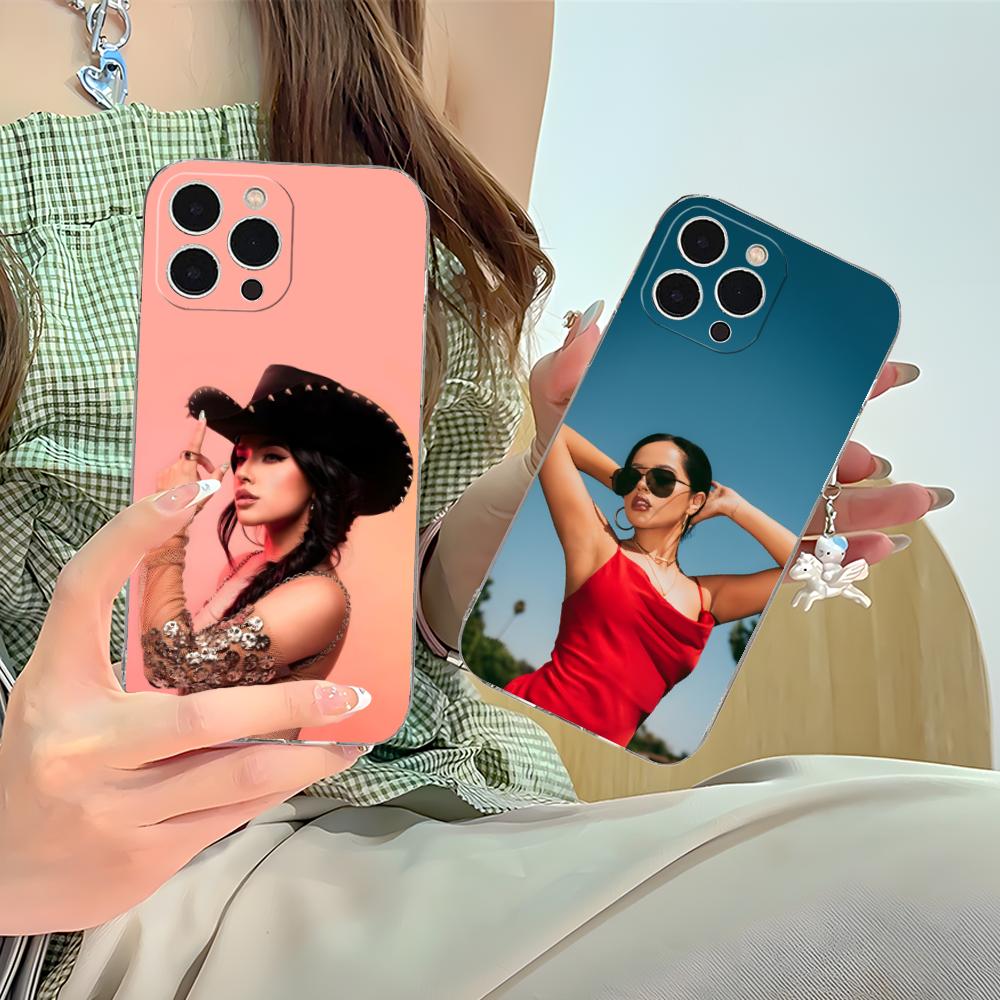 Fashion Becky G Mobile Phone Case for iPhone 16 15 14 13 12 11 X XR XS 8 6 Pro Max Plus Mini Clear Colour Protective Pretty