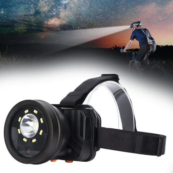 Headlamp Body Camera Wearable Portable Waterproof 1080P HD Head Mounted Video Recorder for Hiking Camping Gear