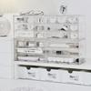 7-Grid Dustproof Transparent Drawer for Stationery, Jewelry, and Cosmetics