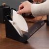 V60 Coffee Filter Paper Holder with Cover - Dust-Proof Storage Box for Hand-Brewed Filters