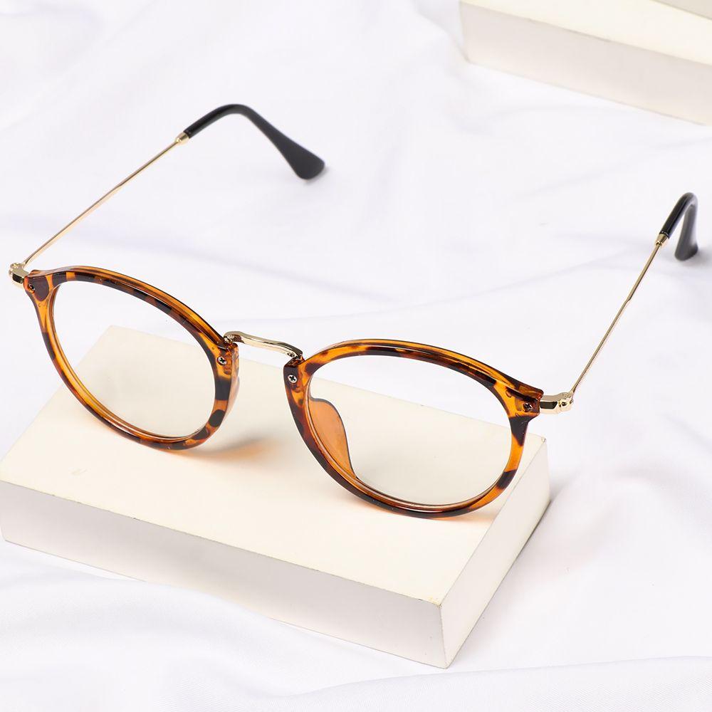 Vision Care Flexible Vintage Eyeglasses Flat Mirror Glasses Eyewear Glasses Frame