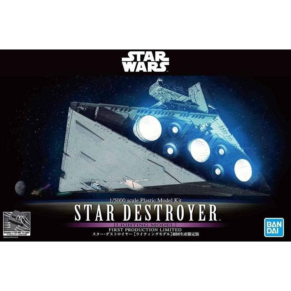 

Star Wars Star Destroyer First Production Limited Edition Scale Plastic Model [Lighting Model] 1/5000 чорний