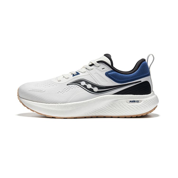 SAUCONY Surge 2 Versatile Lightweight Comfortable Cushioning Low-Top Running Shoes Unisex Running Shoes White Black Blue S28193-5