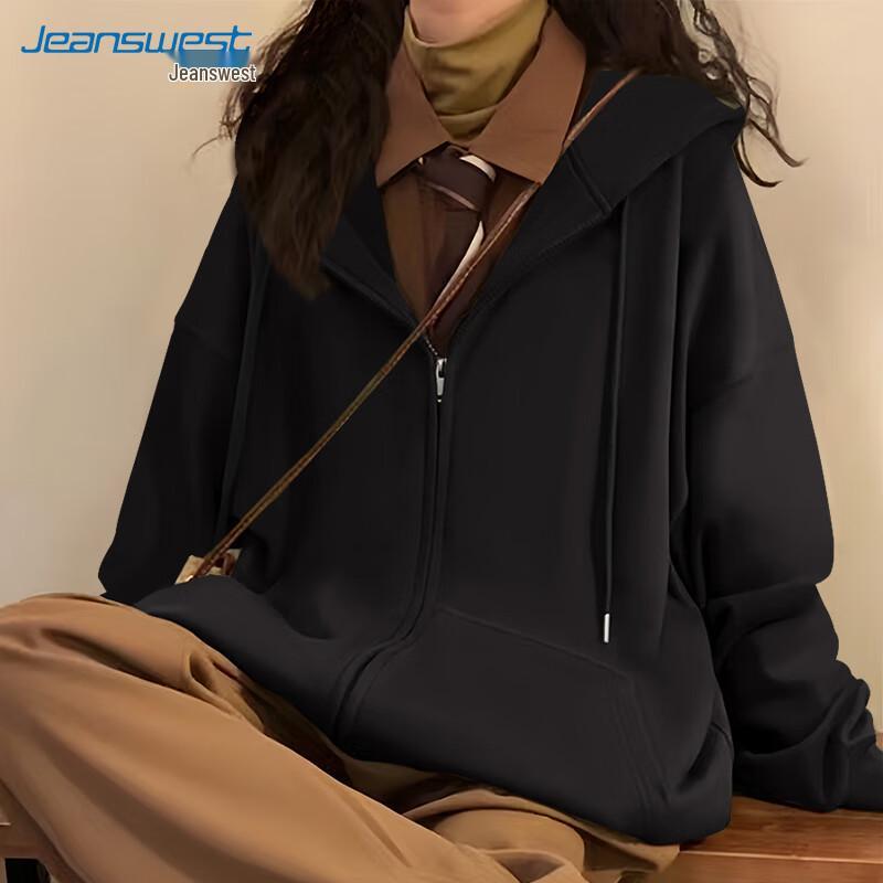 

JEANSWEST Women s Loose Fit Hooded Sweatshirt 2XL