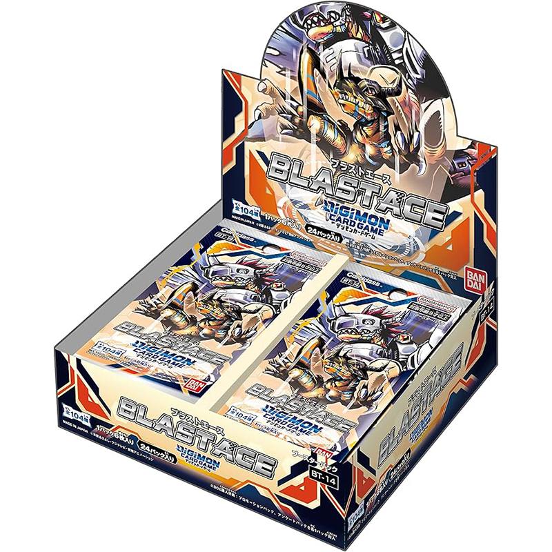 Digimon Card Game Booster Pack BLAST ACE BT14 Box 24 Packs Factory Sealed Japan Limited Edition