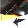 Matte Black Rearview Mirror Anti-wind Buffeting Deflector For Toyot Supra 19-24