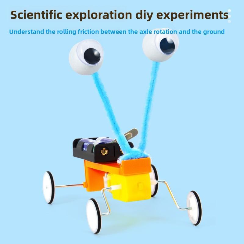 Self Made Electric Insect Assembly Experimental Material Set Kid Puzzle Toys For Kids Educational Stem Toy