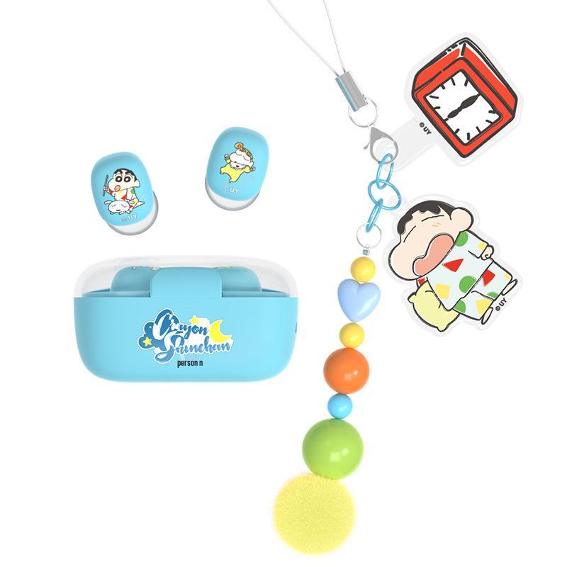 

Genuine Crayon Shin-chan Noise-Cancelling In-Ear Bluetooth Earphones – Cute, High-Quality Sound for Girls and Students