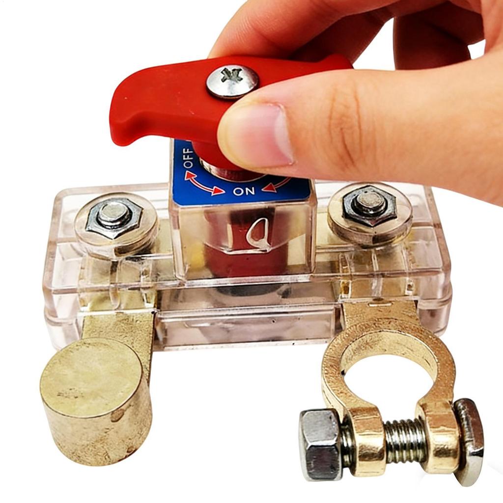 Battery Disconnect Button Battery Disconnect Control Car Power Management Button for Garage Workshop Vehicle Sedan RV SUV Truck