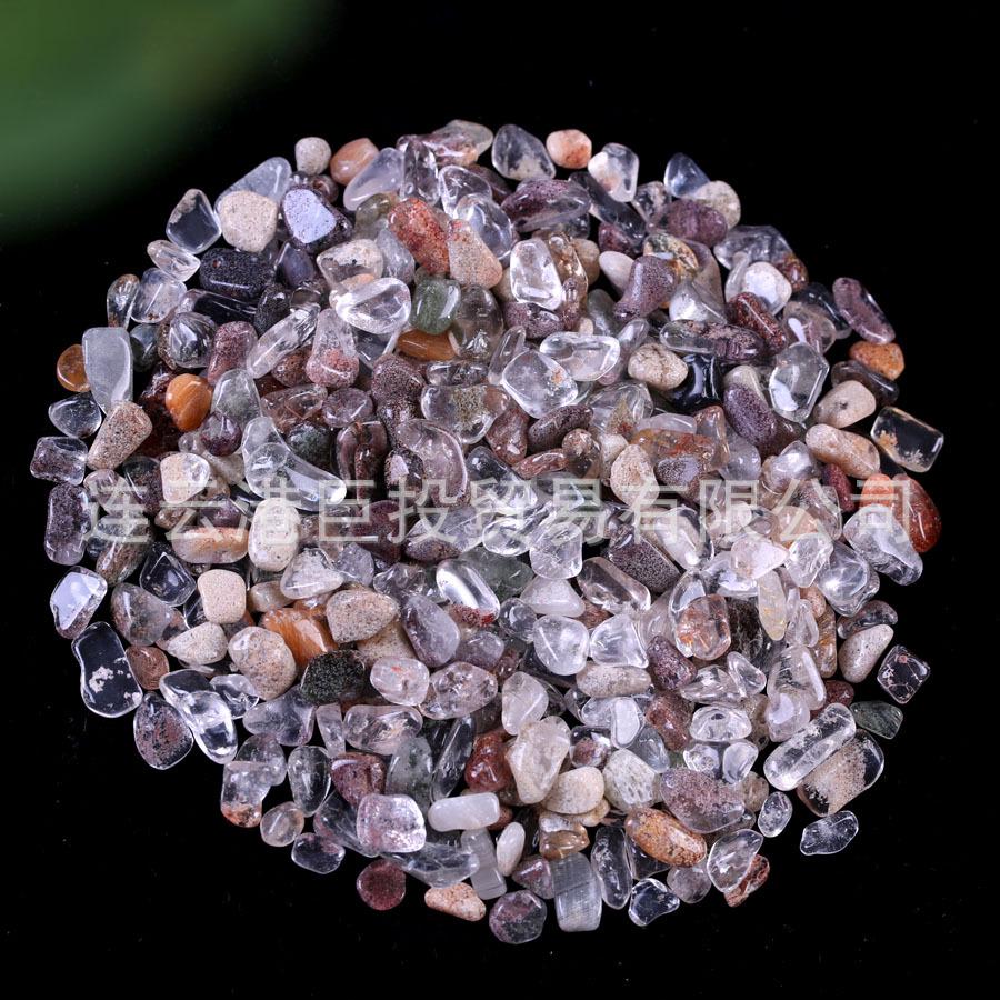 Kristall Edelstein Flaschen: Achat, Jade, Turmalin Mineralienproben (5-7mm)