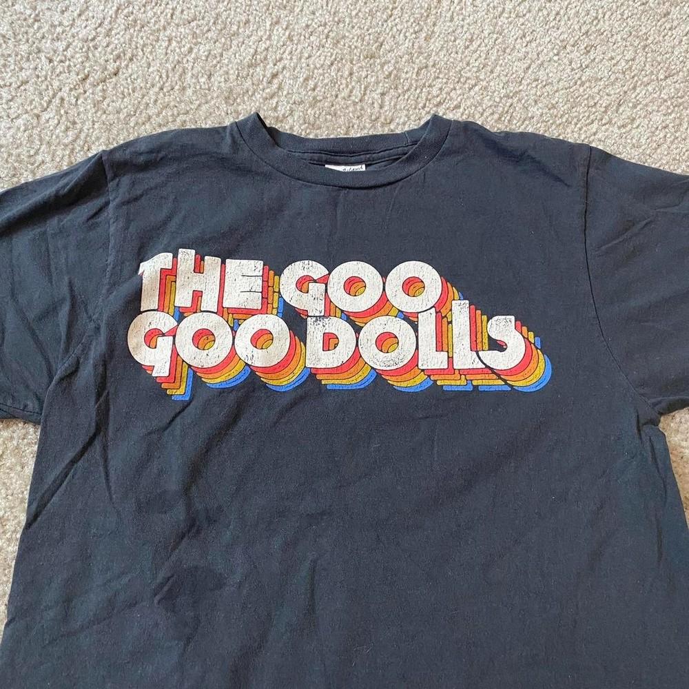 

Black Goo Goo Dolls band Shirt Unisex Concert S5XL TR557 Unisex T-Shirt S
