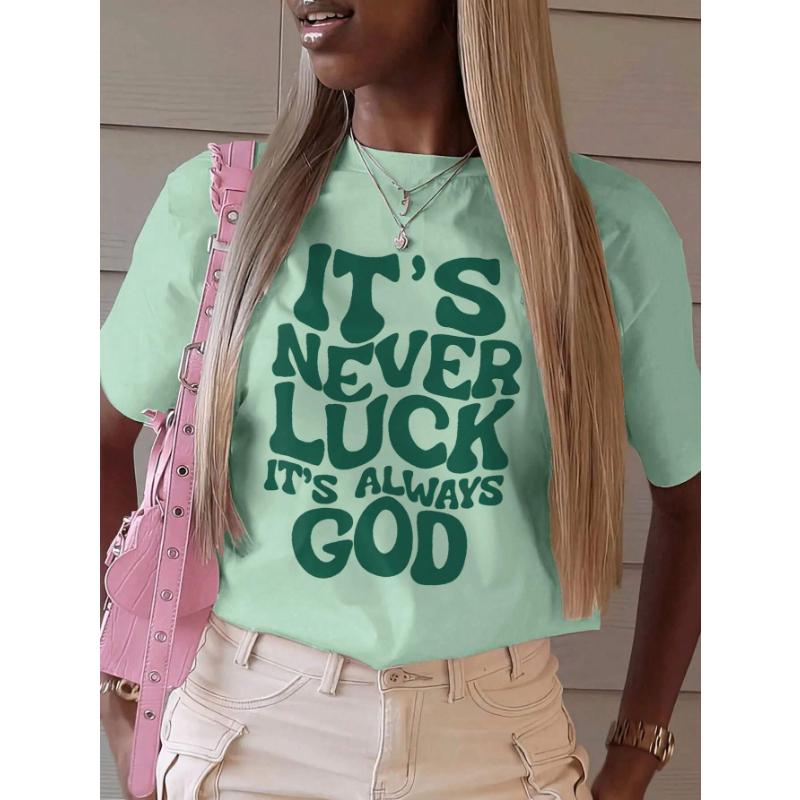 

Женская повседневная футболка с коротким рукавом и круглым вырезом, летний слоган XS