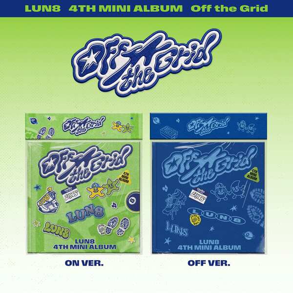 LUN8 [Off the Grid] 4TH MINI ALBUM (ON Ver. / OFF Ver.) + Free Gift