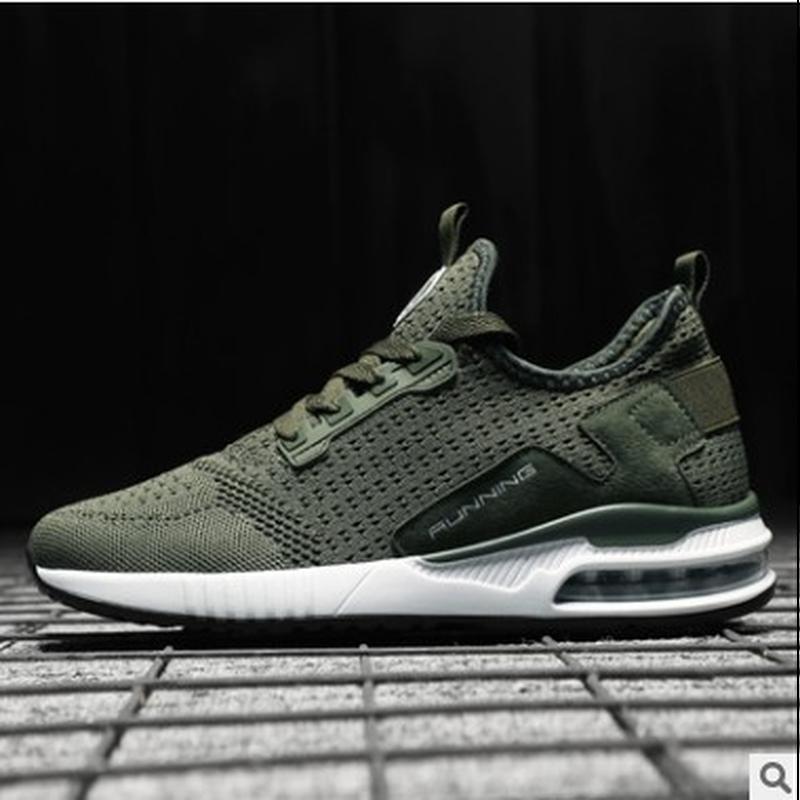 Tênis de corrida com almofada de ar casual para homens/mulheres tênis da moda calçados esportivos leves