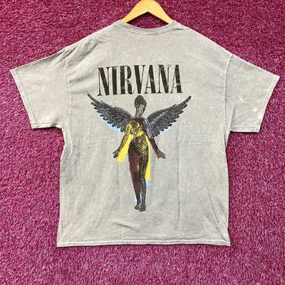 Nirvana In Utero Engel Grafikdesign T-Shirt