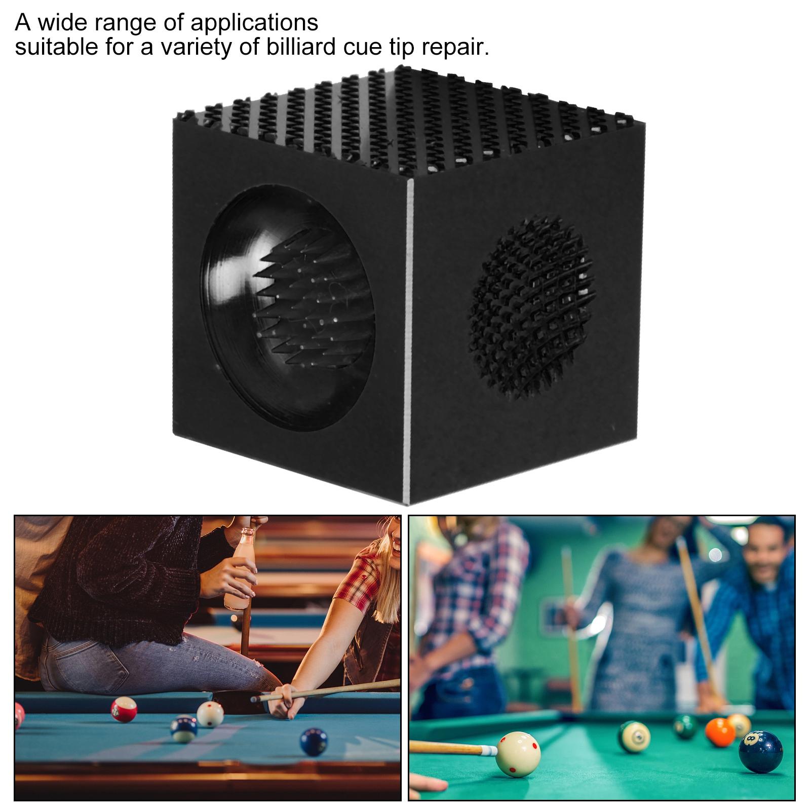 

Multipurpose Billiard Pool Cue Tip Pick Sander Portable Snooker Repair Tool Accessories