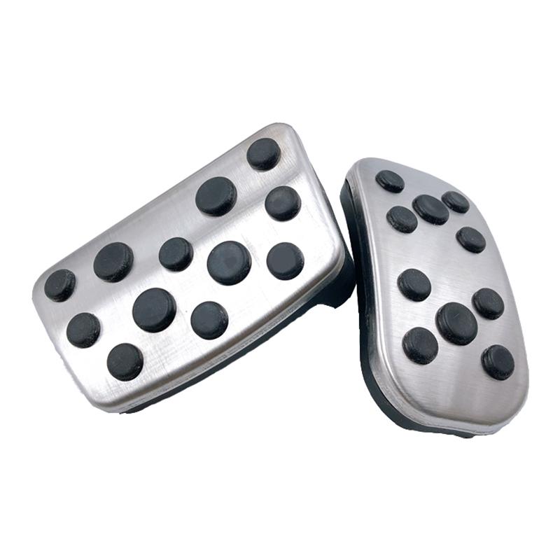 

Для Toyota Corolla E210 Fortuner 2019 2020 2024 2024 2024 2024 Автомобильная педаль газа, педали тормоза, нескользящие чехлы, аксессуары серебряный