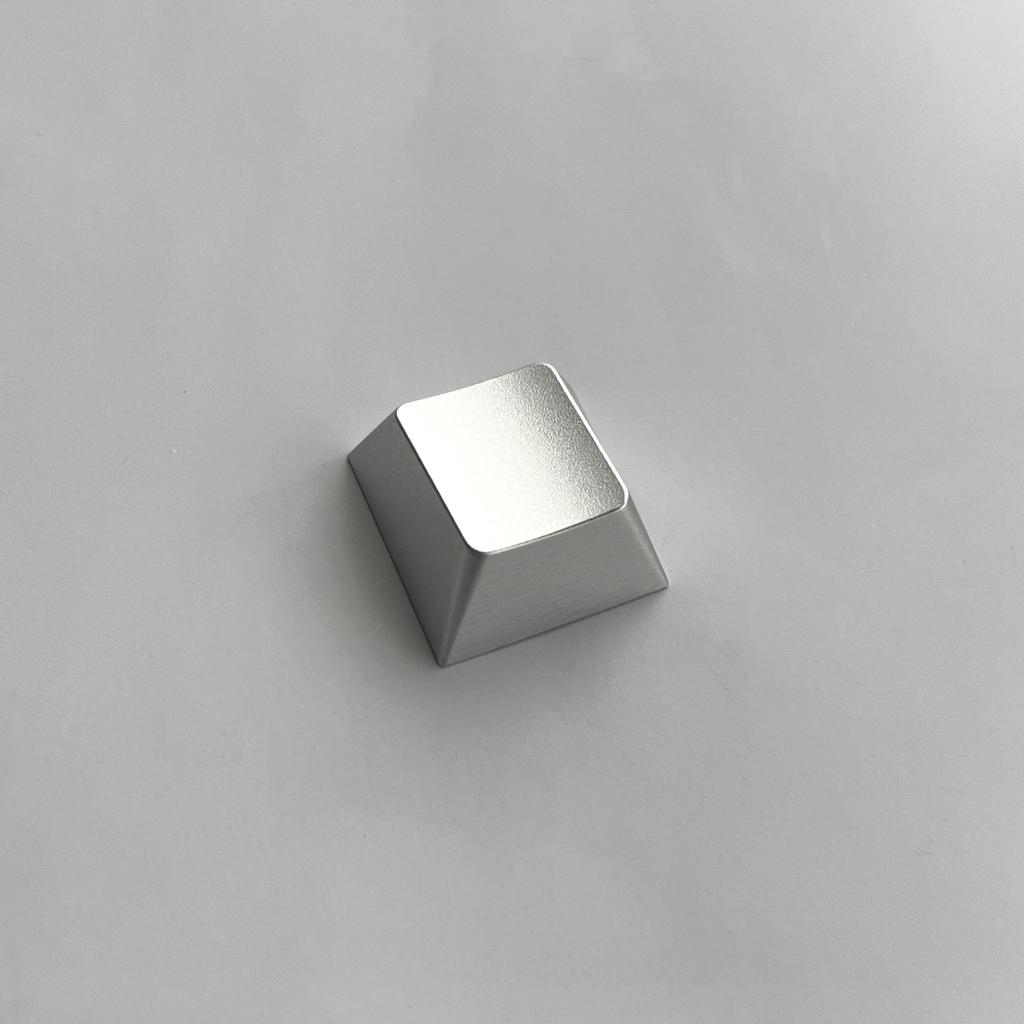 Uncarved Metal Keycaps Custom Single Keycaps R1/R2/R3/R4 Cherry Profile 1.25U 1.5U Keycaps for Mechanical Keyboards Gifts