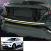 Rear Tailgate Trunk Back Door Lid Molding Strip Cover Trim Stainless Steel Accessories Exterior For Toyota C-HR CHR 2016 -