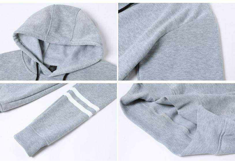 Trendy Autumn/Winter Demon Slayer Anime Unisex Double Pullover Hoodies