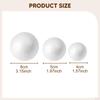 Craft Foam Balls Decorations DIY Crafts Smooth for Modeling Arts School Project Home Party