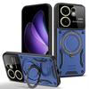 360° Magnetic Ring Stand Case With Camera Lens Protector For OPPO Reno 15 14 13 12 Pro F A6 Pro A6x A5 A5x 4G 5G Anti-Drop Cover