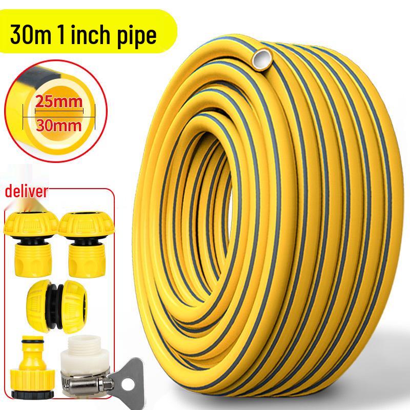 High-Temperature, Pressure-Resistant 1-Inch Hose for Car Wash, Watering Flowers & Vegetables, Courtyard Use