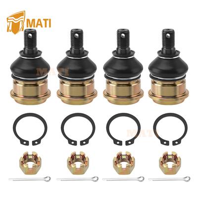 MATI 4 PCS Front Upper & Lower Ball Joints Compatible with Yamaha Kodiak 450 700 Grizzly 700 550 3B4-23579-01-00 3B4-23579-00-00