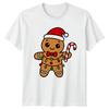 Gingerbread Unisex Christmas Holidays Unisexs TShirt Unisexs Tee Graphic Unisex Top