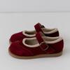 [Babyzzam] Unisex Suede Flat Loafers Wine [A090-10007]