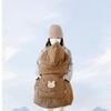 Windproof Baby Stroller Blanket Cartoon Bear Newborn Swaddle Wrap Toddler Trolley Cover  Winter