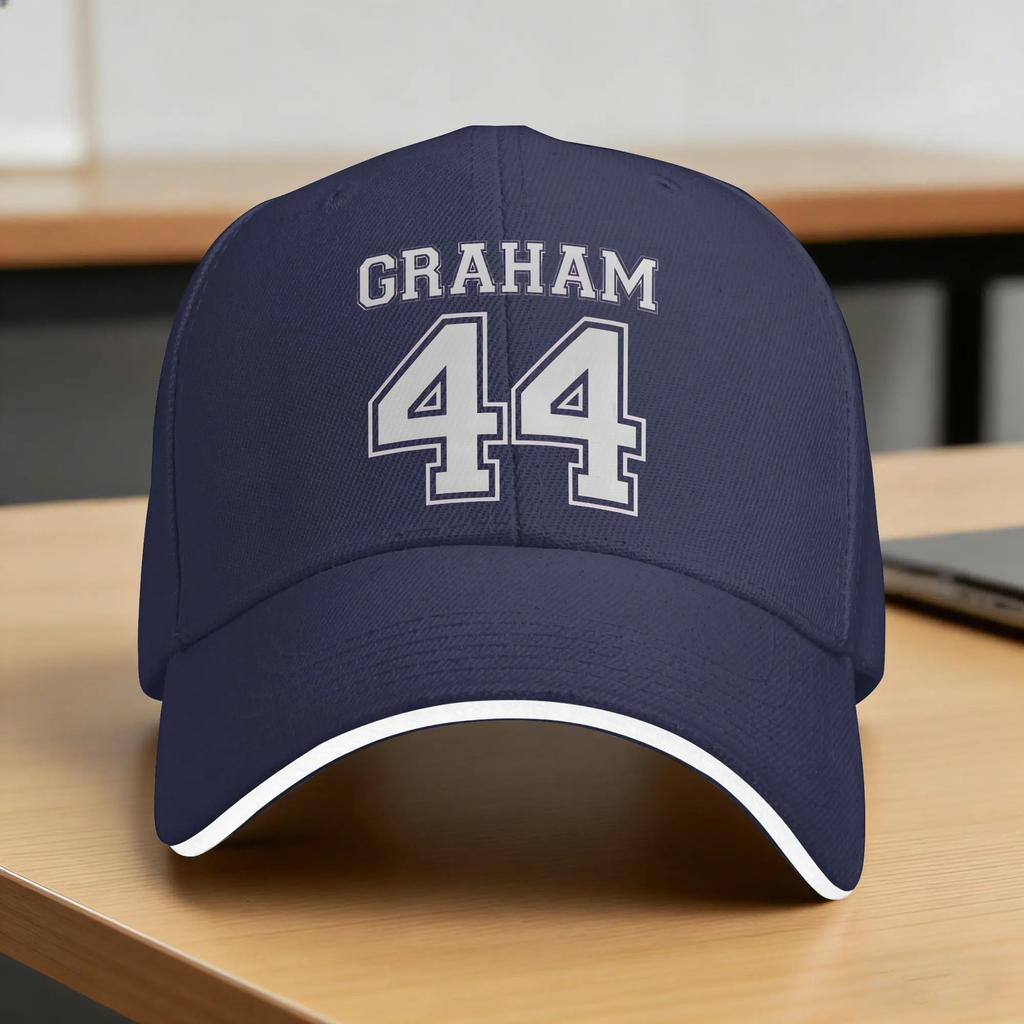 Briar U Hockey Garret Graham Baseball Cap Summer Casual Trucker Hat For UnisexTeens Outdoor Sports Sun Baseball Caps