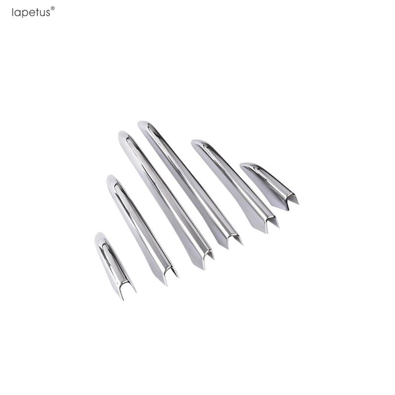 Front Fog Light Lamp Eyebrow Strip / Door Handle Bowl Cover Trim Carbon Fiber Accessories For VW Volkswagen ID.4 ID4 - 2025
