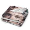 Dexter  Warm Soft Blanket  Kids Plush Throw Blanket Fluffy Couch Chair Flannel Bedspread Sofa Bed Cover