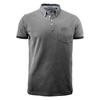James Harvest Mens Larkford Melange Polo Shirt