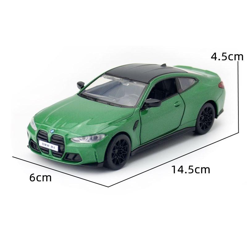 Car Alloy Model 132 Scale M4 G82 Super Sport With Light Sound Collector For