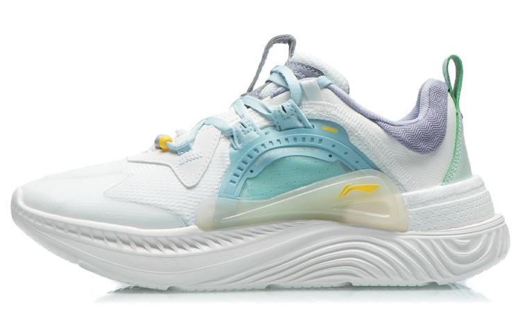 Li Ning Spark Текстиль, Синтетическая кожа Спортивная Амортизация Нескользящая Износостойкая Дышащая Легкая AGLR092-4 35.5