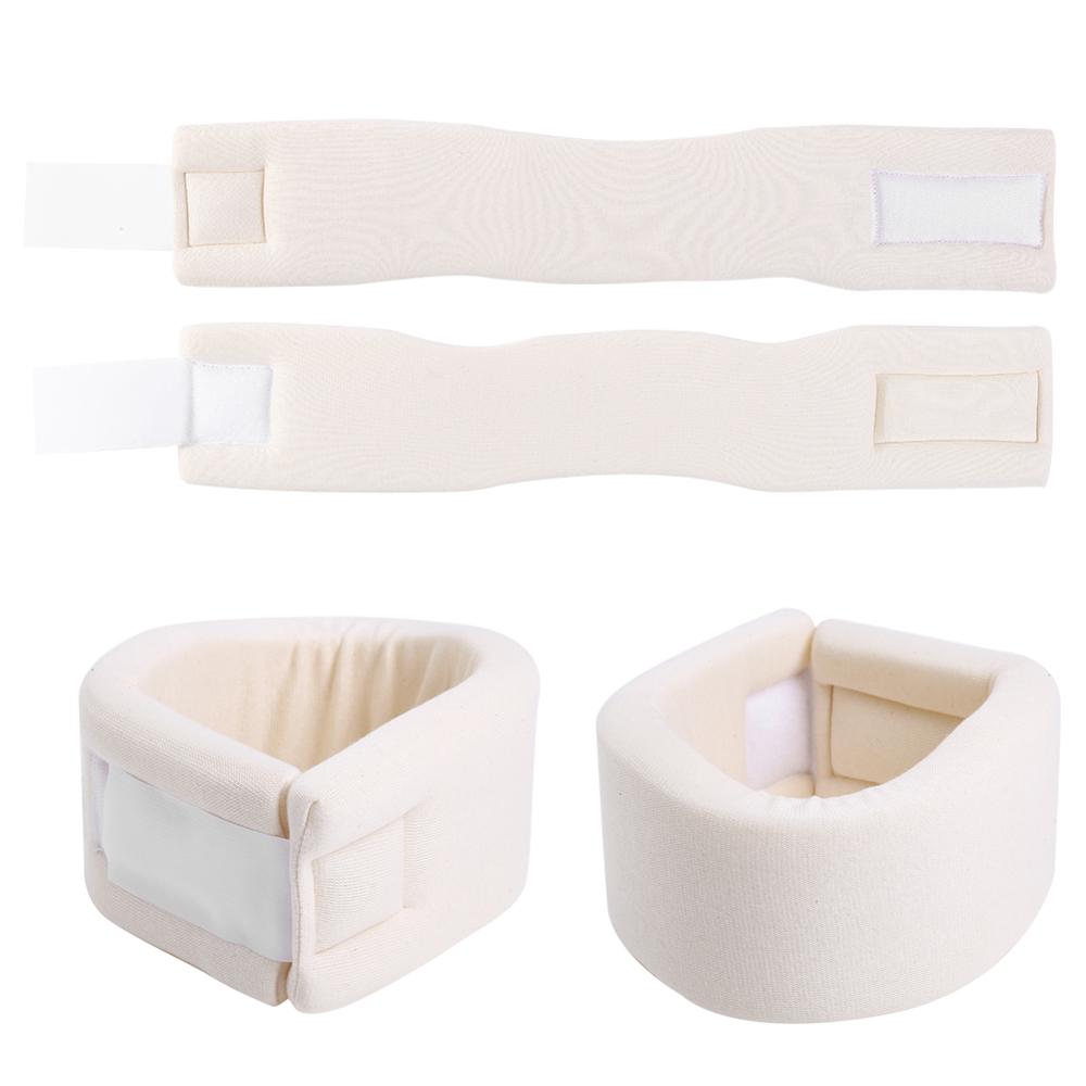 Durable And Safe Medical Cervical Dislocation Fixation Brace Adjustable Soft Foam Neck Collar Injury Support Pain Relief Neck Posture Correction