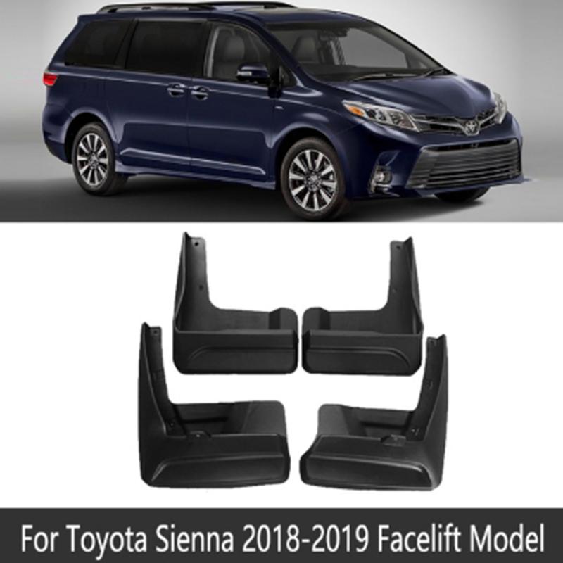Für Toyota Sienna XL30 2011 2012 2013 2014 2015 2016 2017 2018 Schmutzfänger Kotflügel Spritzschutz Schmutzfänger Kotflügel 4 Stück