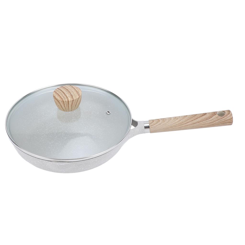 24cm Maifan Stone Frying Pan Professional Prevents Stick Easy Cleaning Efficient Even Heating Cookin