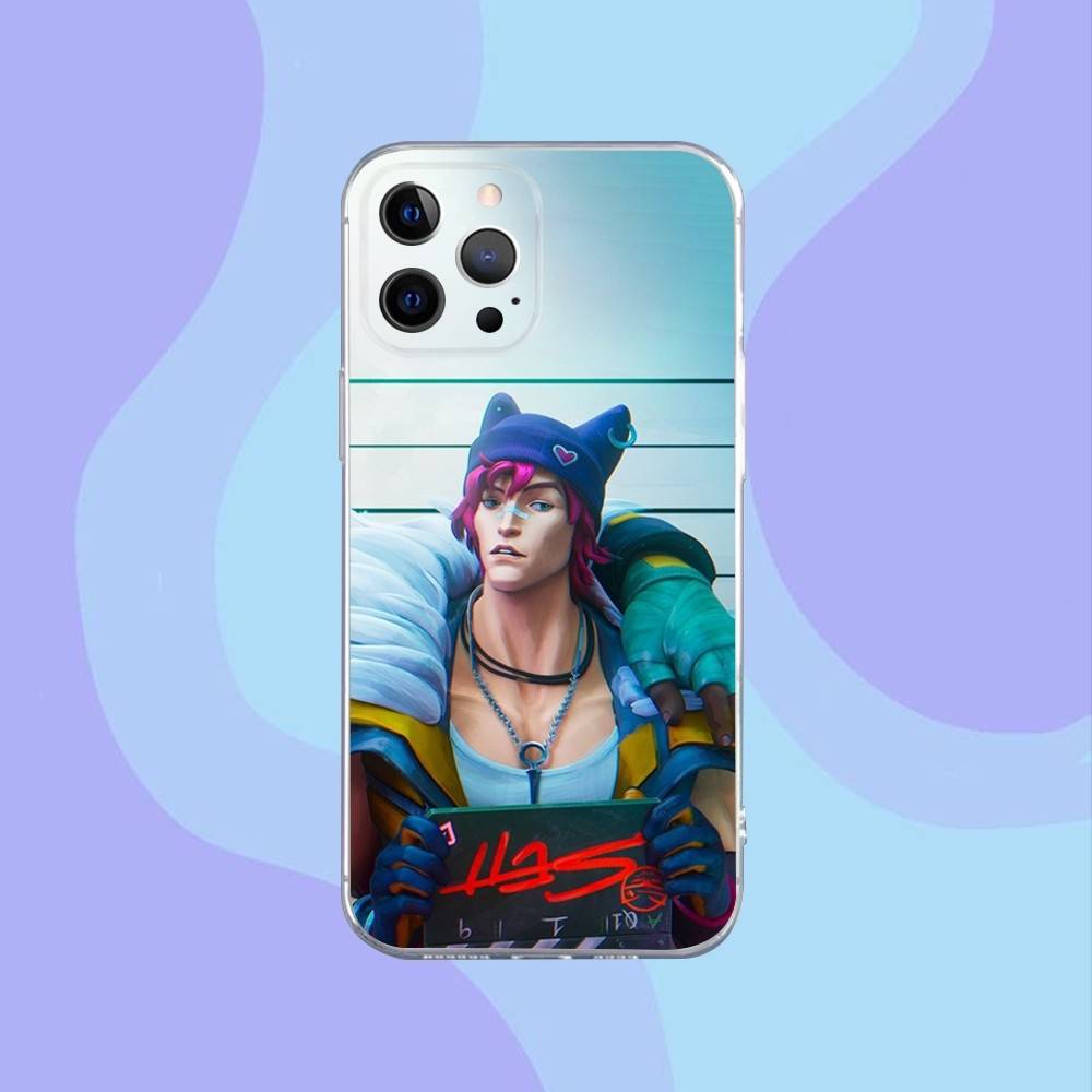 Game L-LOL Sett Phone Case For iPhone 16,15,14,13,12,11 Pro,Max,Plus,X,XS,XR,SE,Mini Transparent Silicone Soft