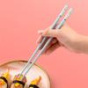 5 Pair Pattern Chopsticks Non-Slip Sushi Chop Sticks Set Chinese Eco-Friendly Reusable Amber Sakura Japanese Chopsticks Kitchen