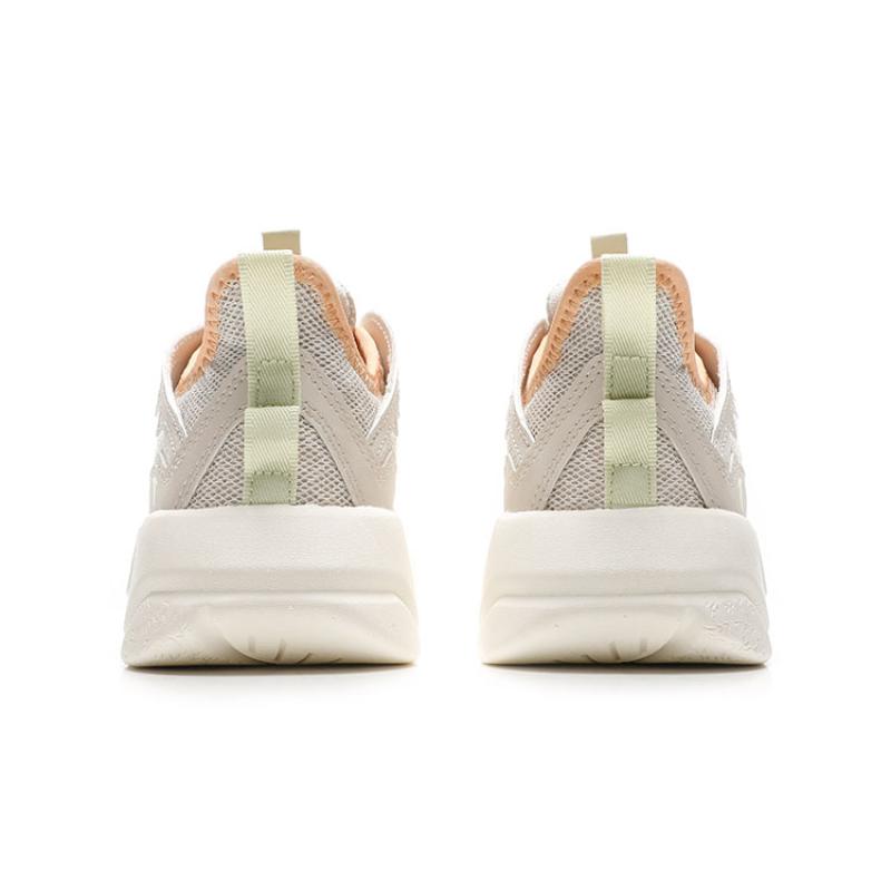 Anta G6 Low-Top Sports Casual Shoes Women's White Gray Green Sneakers 122238083-3